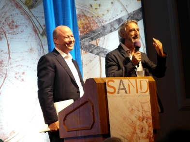 John Hagelin and Maurizio Benazzo - SAND, Oct. 2014, San José, CA