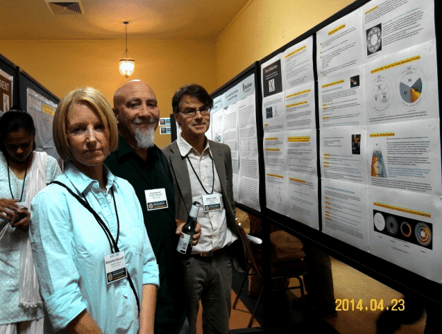 Samantha & Stuart Hameroff, Steen Loeth, TSC 2014